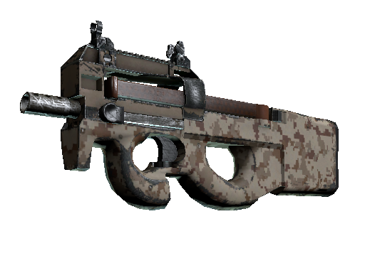 Souvenir P90 | Desert DDPAT (Field-Tested) - Consumer Grade - Weapon - from The 2021 Dust 2 Collection