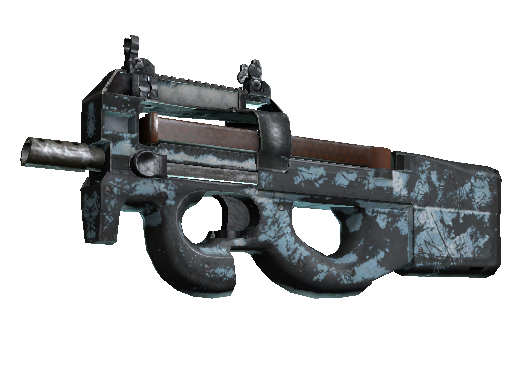 Souvenir P90 | Glacier Mesh (Battle-Scarred) - Mil-Spec - Weapon - from The Vertigo Collection