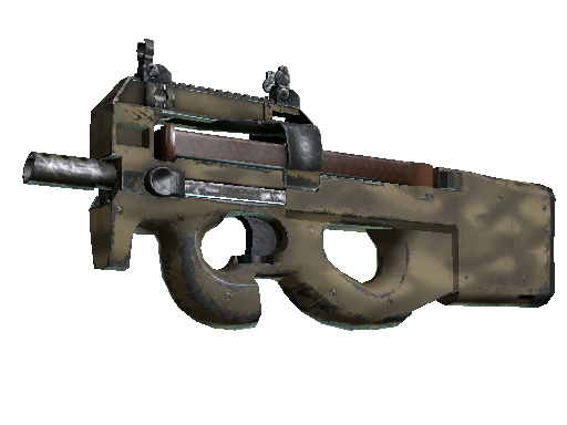 Souvenir P90 | Sand Spray (Well-Worn) - Consumer Grade - Weapon - from The Dust 2 Collection