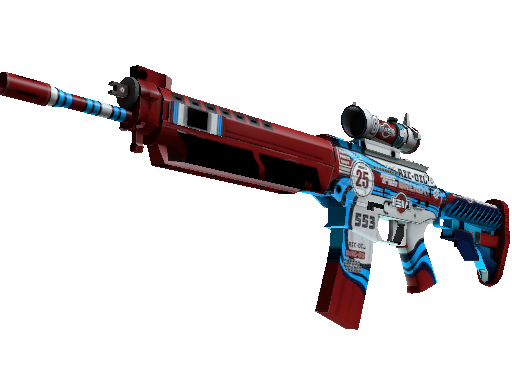 Souvenir SG 553 | Integrale (Minimal Wear) - Classified - Weapon - from The 2018 Inferno Collection