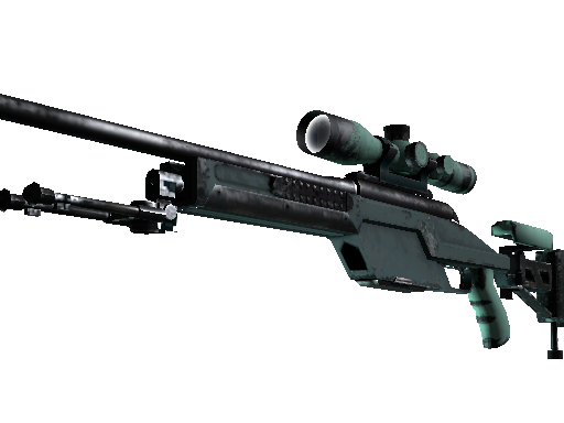 Souvenir SSG 08 | Blue Spruce (Well-Worn) - Consumer Grade - Weapon - from The Safehouse Collection