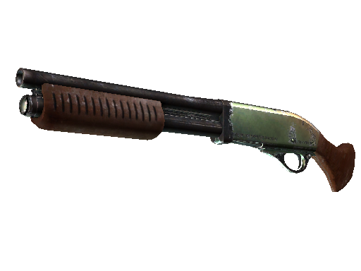 Souvenir Sawed-Off | Amber Fade (Well-Worn) - Mil-Spec - Weapon - from The Train Collection