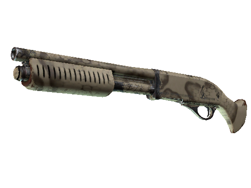 Souvenir Sawed-Off | Snake Camo (Well-Worn) - Industrial Grade - Weapon - from The Dust 2 Collection