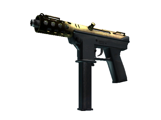 Souvenir Tec-9 | Brass (Well-Worn) - Mil-Spec - Weapon - from The Inferno Collection