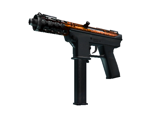 Souvenir Tec-9 | Red Quartz (Field-Tested) - Restricted - Weapon - from The Train Collection