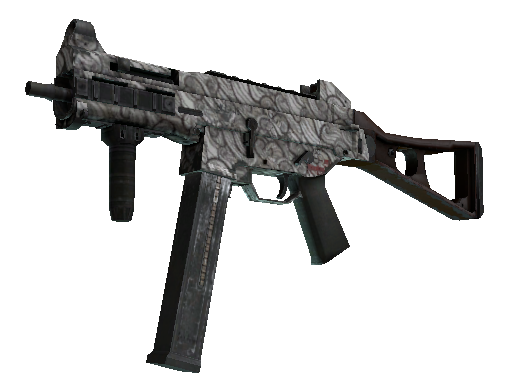 Souvenir UMP-45 | Gunsmoke (Well-Worn) - Industrial Grade - Weapon - from The Italy Collection