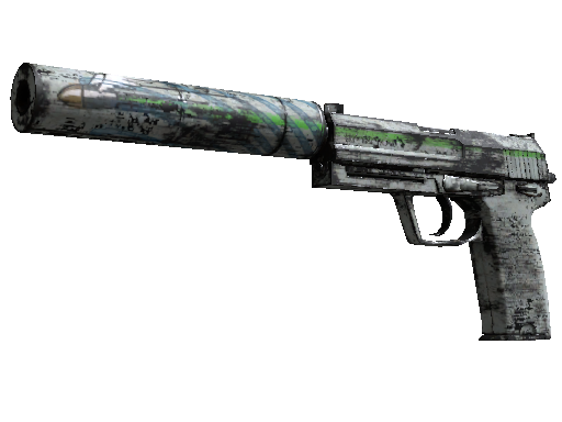 Souvenir USP-S | Road Rash (Battle-Scarred) - Restricted - Weapon - from The Overpass Collection