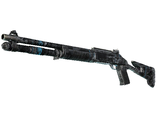 Souvenir XM1014 | Blue Tire (Well-Worn) - Consumer Grade - Weapon - from The 2021 Vertigo Collection