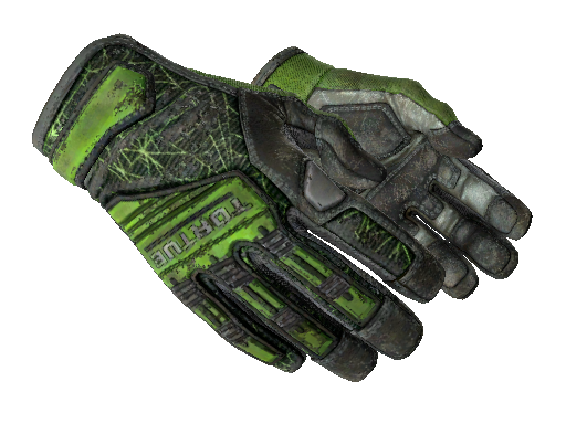 ★ Specialist Gloves | Emerald Web (Battle-Scarred) - Gloves