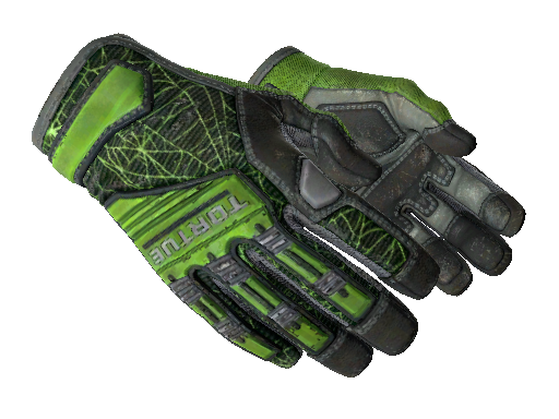 ★ Specialist Gloves | Emerald Web (Well-Worn) - Gloves