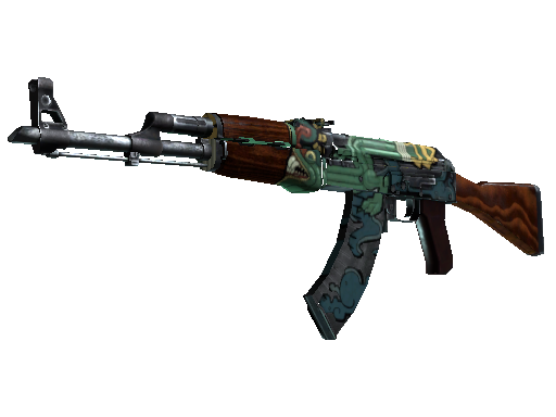 StatTrak™ AK-47 | Fire Serpent (Minimal Wear) - Covert - Weapon - from The Bravo Collection