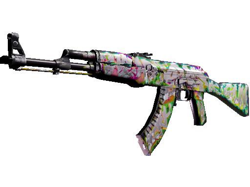 StatTrak™ AK-47 | Head Shot (Well-Worn) - Covert - Weapon - from The Revolution Collection