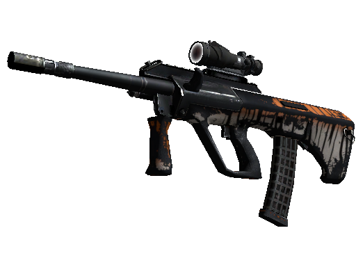 StatTrak™ AUG | Bengal Tiger (Battle-Scarred) - Classified - Weapon - from The eSports 2014 Summer Collection