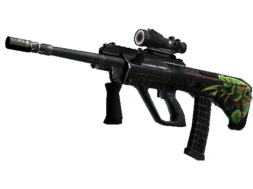 StatTrak™ AUG | Chameleon (Well-Worn) - Covert - Weapon - from The Phoenix Collection