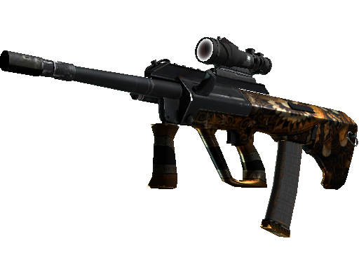 StatTrak™ AUG | Stymphalian (Battle-Scarred) - Classified - Weapon - from The Clutch Collection
