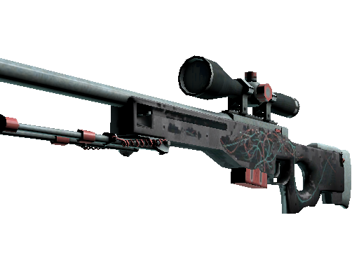 StatTrak™ AWP | Capillary (Battle-Scarred) - Mil-Spec - Weapon - from The Prisma 2 Collection