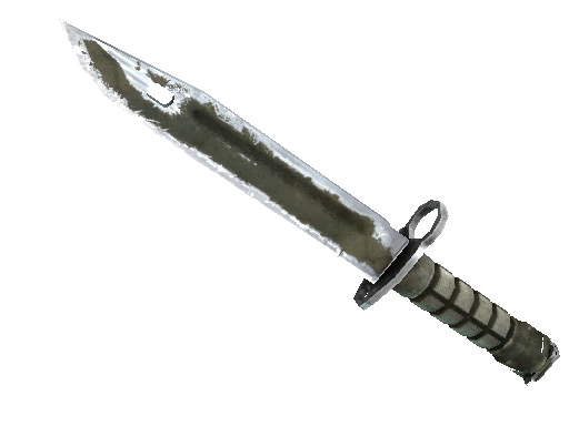 ★ StatTrak™ Bayonet | Safari Mesh (Battle-Scarred) - Covert - Knife