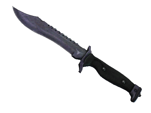 ★ StatTrak™ Bowie Knife | Blue Steel (Battle-Scarred) - Covert - Knife - from The Wildfire Collection