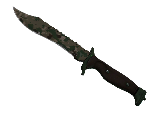 ★ StatTrak™ Bowie Knife | Forest DDPAT (Well-Worn) - Covert - Knife - from The Wildfire Collection