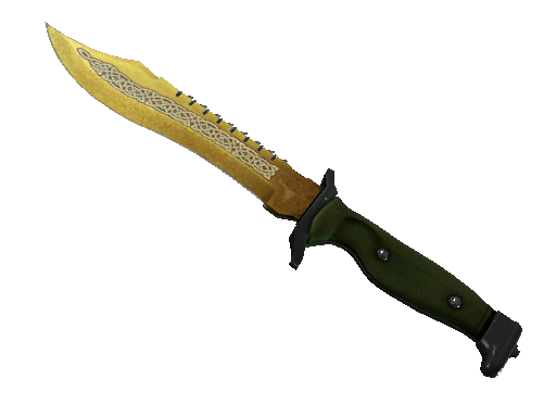 ★ StatTrak™ Bowie Knife | Lore (Well-Worn) - Covert - Knife - from The Wildfire Collection