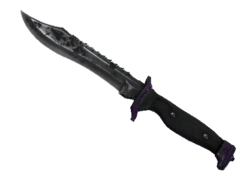 ★ StatTrak™ Bowie Knife | Ultraviolet (Battle-Scarred) - Covert - Knife - from The Wildfire Collection