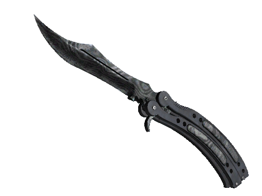 ★ StatTrak™ Butterfly Knife | Damascus Steel (Battle-Scarred) - Covert - Knife - from The Breakout Collection