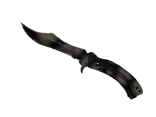 ★ StatTrak™ Butterfly Knife | Scorched (Well-Worn) - Covert - Knife - from The Breakout Collection