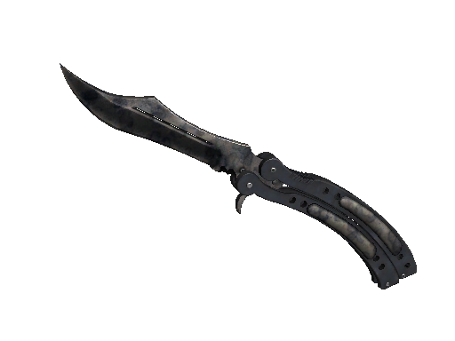 ★ StatTrak™ Butterfly Knife | Stained (Battle-Scarred) - Covert - Knife - from The Breakout Collection