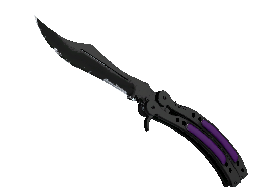★ StatTrak™ Butterfly Knife | Ultraviolet (Field-Tested) - Covert - Knife - from The Breakout Collection