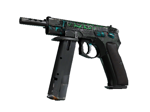 StatTrak™ CZ75-Auto | Polymer (Battle-Scarred) - Mil-Spec - Weapon - from The Glove Collection