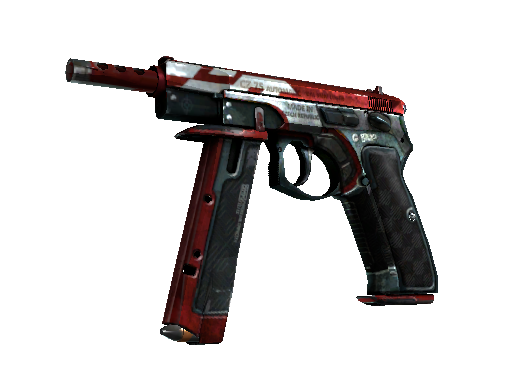 StatTrak™ CZ75-Auto | Red Astor (Battle-Scarred) - Restricted - Weapon - from The Chroma 3 Collection