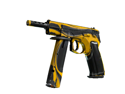 StatTrak™ CZ75-Auto | Yellow Jacket (Battle-Scarred) - Classified - Weapon - from The Falchion Collection