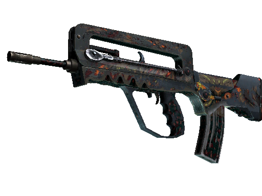 StatTrak™ FAMAS | Eye of Athena (Battle-Scarred) - Classified - Weapon - from The Horizon Collection