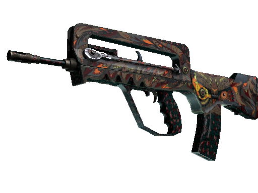 StatTrak™ FAMAS | Eye of Athena (Well-Worn) - Classified - Weapon - from The Horizon Collection