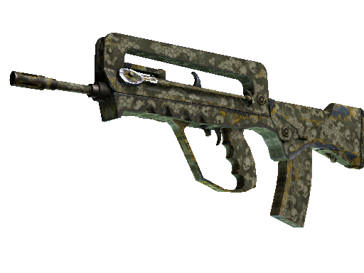 StatTrak™ FAMAS | Macabre (Well-Worn) - Mil-Spec - Weapon - from The Operation Hydra Collection