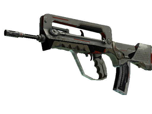 StatTrak™ FAMAS | Mecha Industries (Battle-Scarred) - Classified - Weapon - from The Glove Collection
