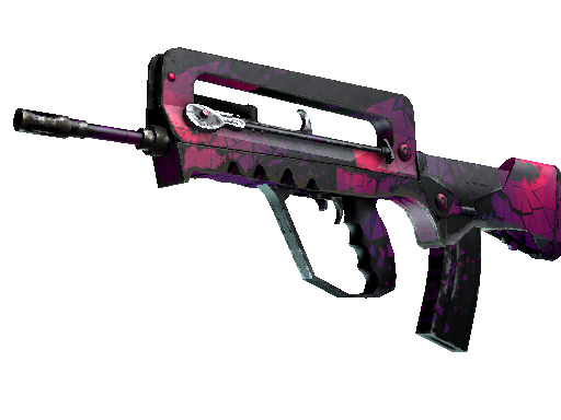 StatTrak™ FAMAS | Pulse (Well-Worn) - Restricted - Weapon - from The Winter Offensive Collection
