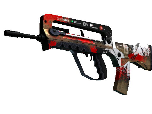 StatTrak™ FAMAS | Roll Cage (Field-Tested) - Covert - Weapon - from The Gamma 2 Collection