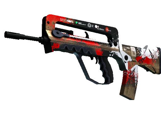 StatTrak™ FAMAS | Roll Cage (Minimal Wear) - Covert - Weapon - from The Gamma 2 Collection
