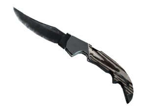 Falchion Knife | Black Laminate