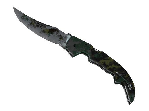 ★ StatTrak™ Falchion Knife | Boreal Forest (Battle-Scarred) - Covert - Knife - from The Falchion Collection