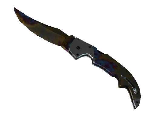 ★ StatTrak™ Falchion Knife | Case Hardened (Minimal Wear) - Covert - Knife - from The Falchion Collection