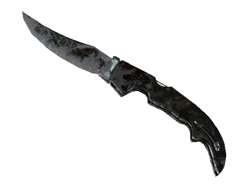 ★ StatTrak™ Falchion Knife | Forest DDPAT (Battle-Scarred) - Covert - Knife - from The Falchion Collection