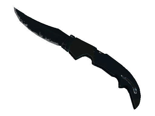 ★ StatTrak™ Falchion Knife | Night (Well-Worn) - Covert - Knife - from The Falchion Collection
