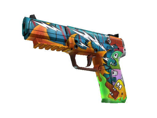 StatTrak™ Five-SeveN | Angry Mob (Factory New) - Covert - Weapon - from The Prisma Collection