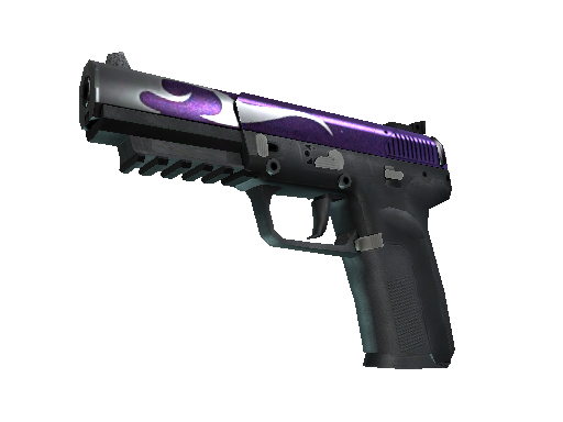 StatTrak™ Five-SeveN | Flame Test (Minimal Wear) - Mil-Spec - Weapon - from The Clutch Collection