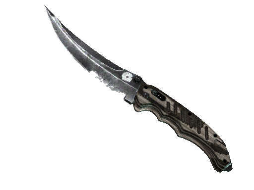 ★ StatTrak™ Flip Knife | Black Laminate (Factory New) - Covert - Knife