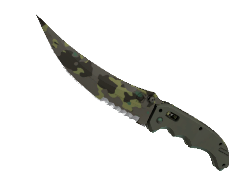 ★ StatTrak™ Flip Knife | Boreal Forest (Minimal Wear) - Covert - Knife