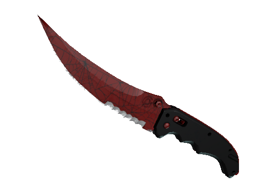 ★ StatTrak™ Flip Knife | Crimson Web (Minimal Wear) - Covert - Knife