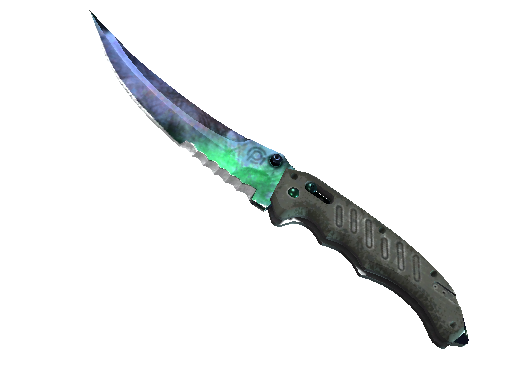 ★ StatTrak™ Flip Knife | Gamma Doppler (Factory New) - Covert - Knife